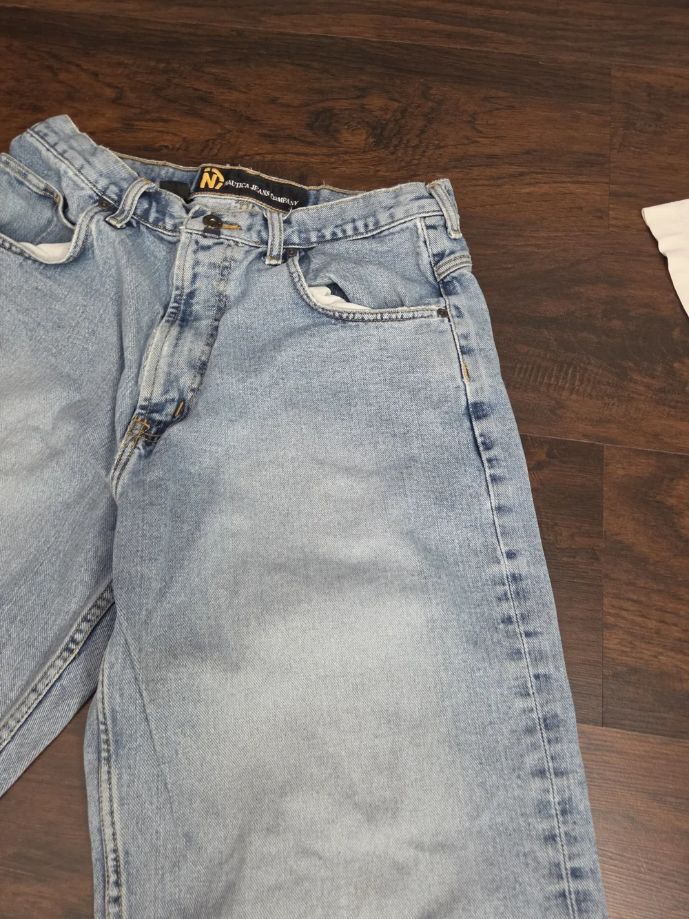 Nautica Light Blue Straight Leg Jeans